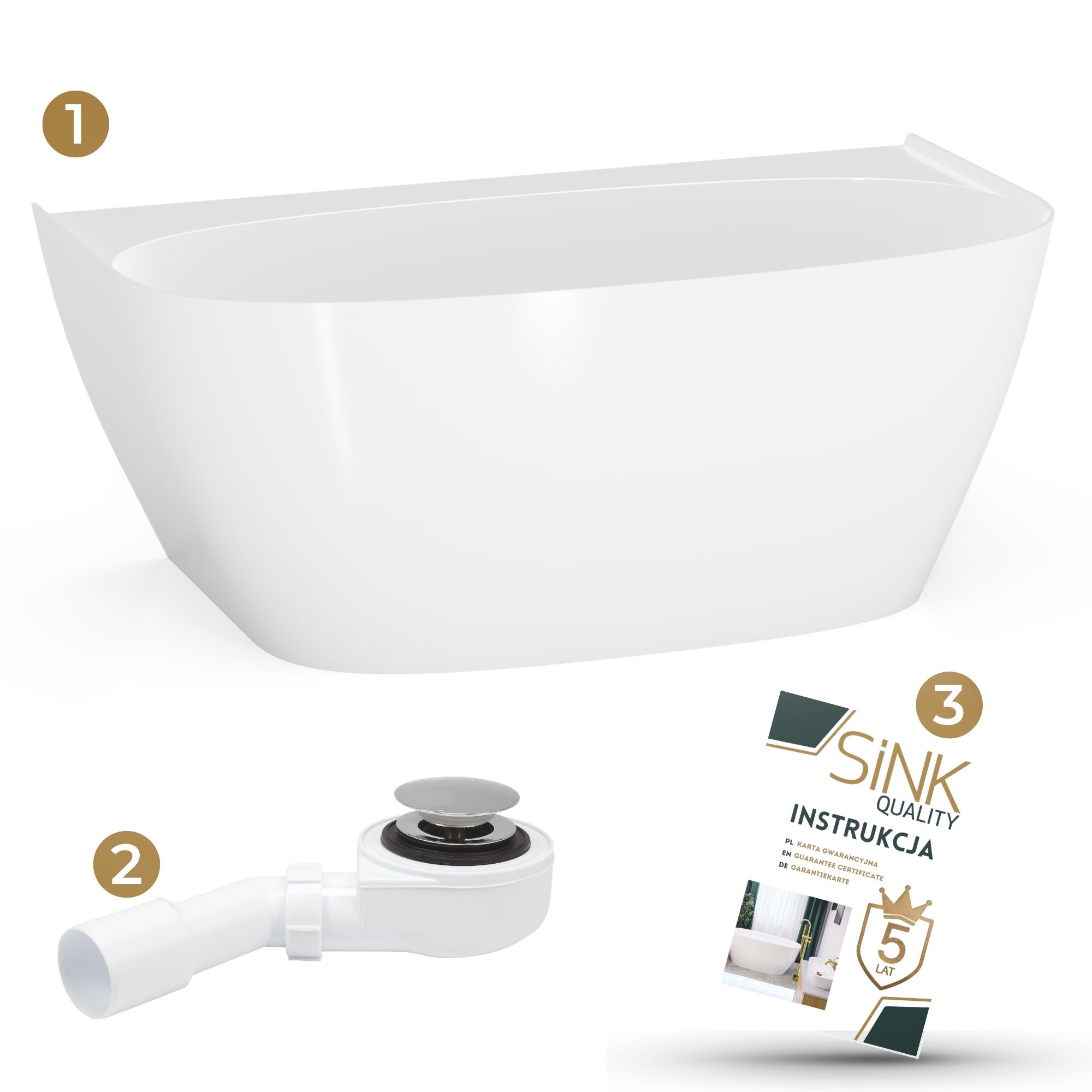 Wanna ELA 150 z elementami dołączonymi do zestawu